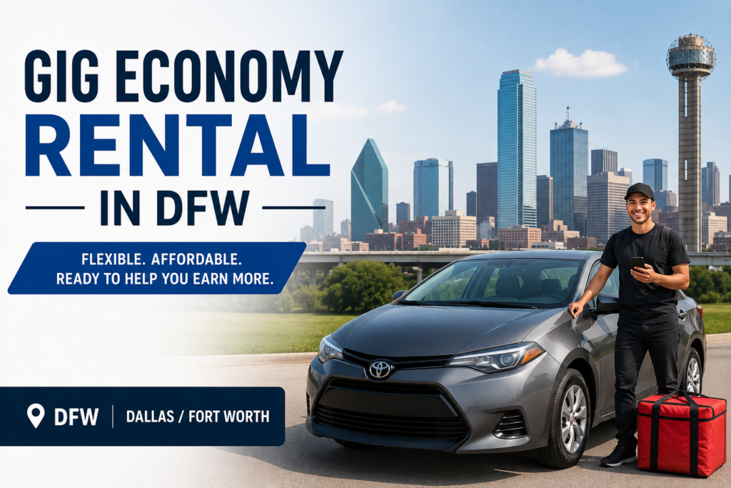 gig economy rental in dfw