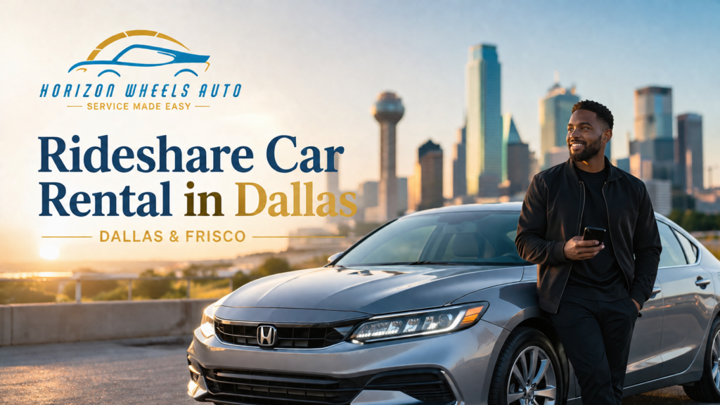 rideshare car rental frisco tx...